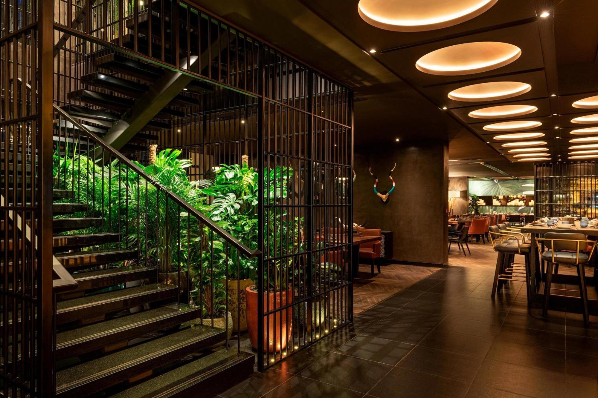 Grosvenor House, A Luxury Collection Hotel, Dubai Esterno foto Interior of the restaurant