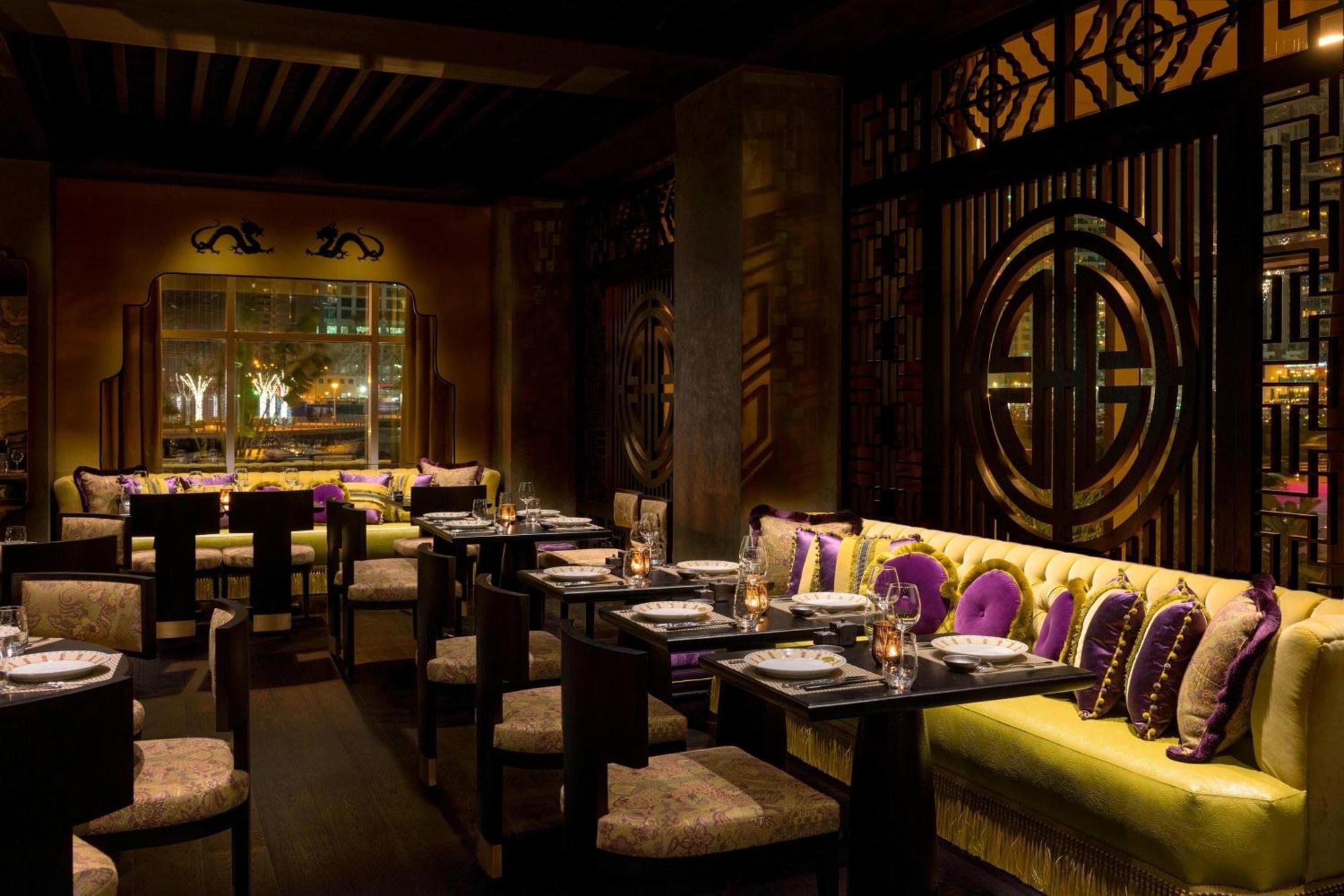 Grosvenor House, A Luxury Collection Hotel, Dubai Esterno foto Interior of the restaurant